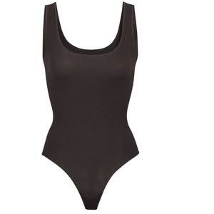 NWT‼️ SKIMS Stretch Rib Scoop Tank Bodysuit